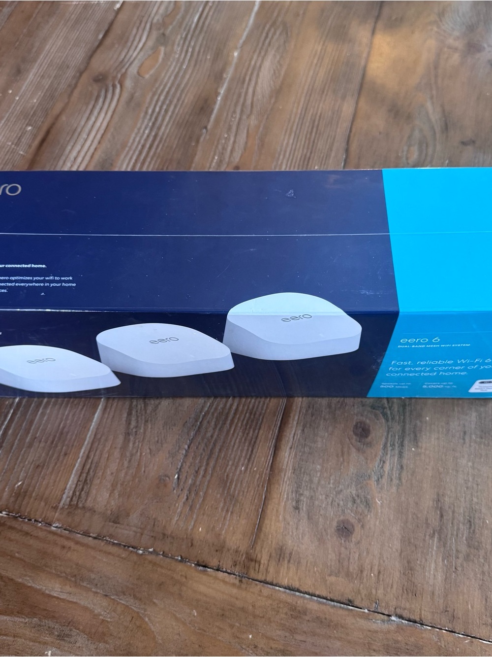 Amazon eero 6 Mesh Wi‑Fi System - White (3 Pack) New